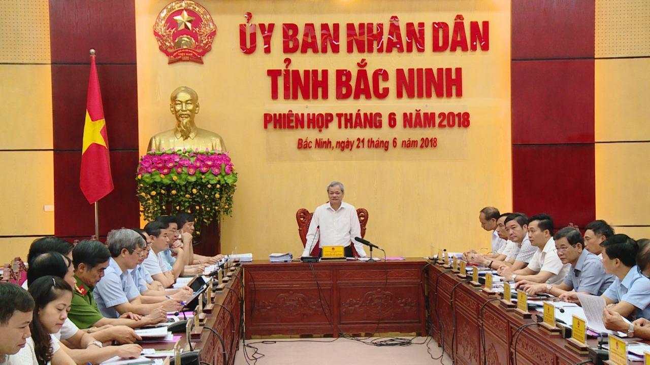 UBND tỉnh họp phiên thường kỳ tháng 6