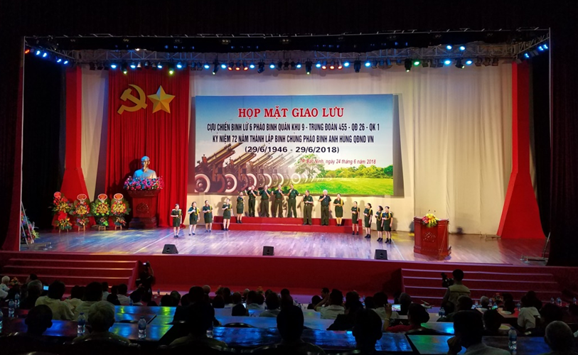 Gặp mặt truyền thống Cựu chiến binh Lữ đoàn 6 Pháo binh Quân khu 9 Trung đoàn Pháo binh 455 Quân khu 1