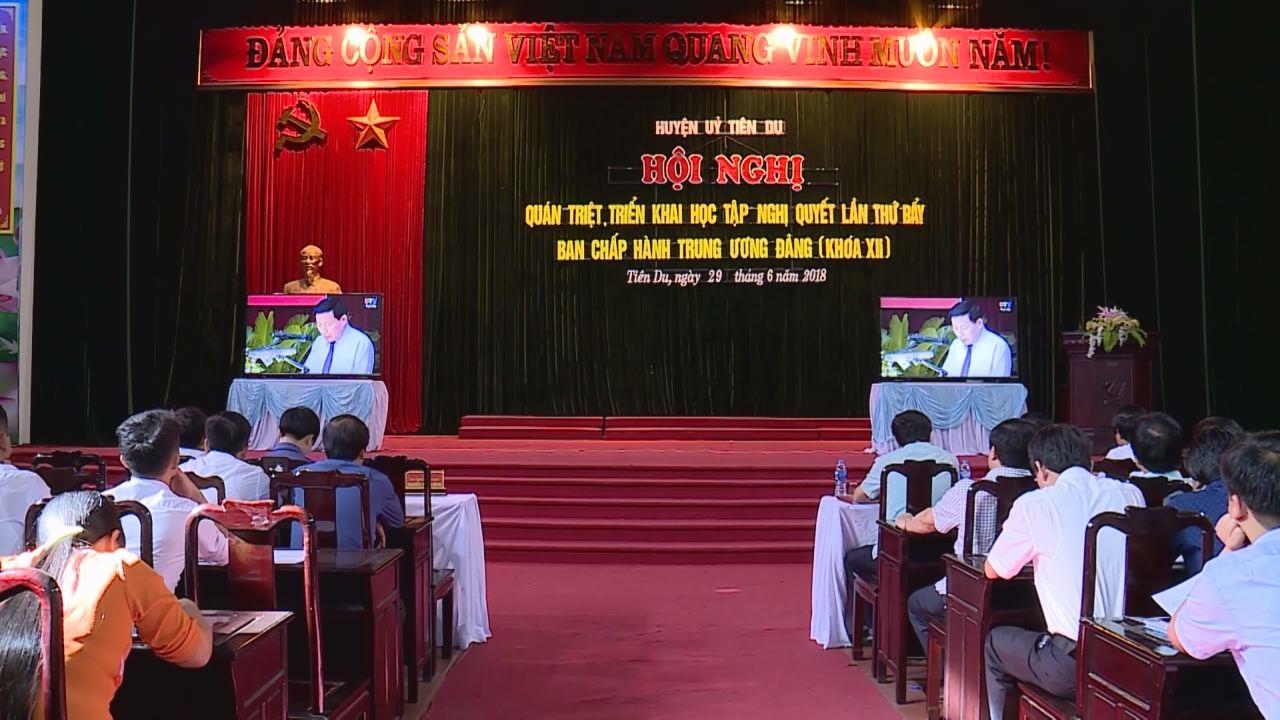Bắc Ninh:Gần 1.200 điểm cầu tham gia học tập Nghị quyết Trung ương 7