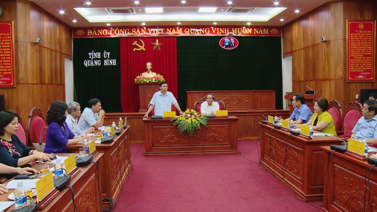 Đoàn cán bộ lãnh đạo tỉnh Bắc Ninh thăm và làm việc tại tỉnh Quảng Bình
