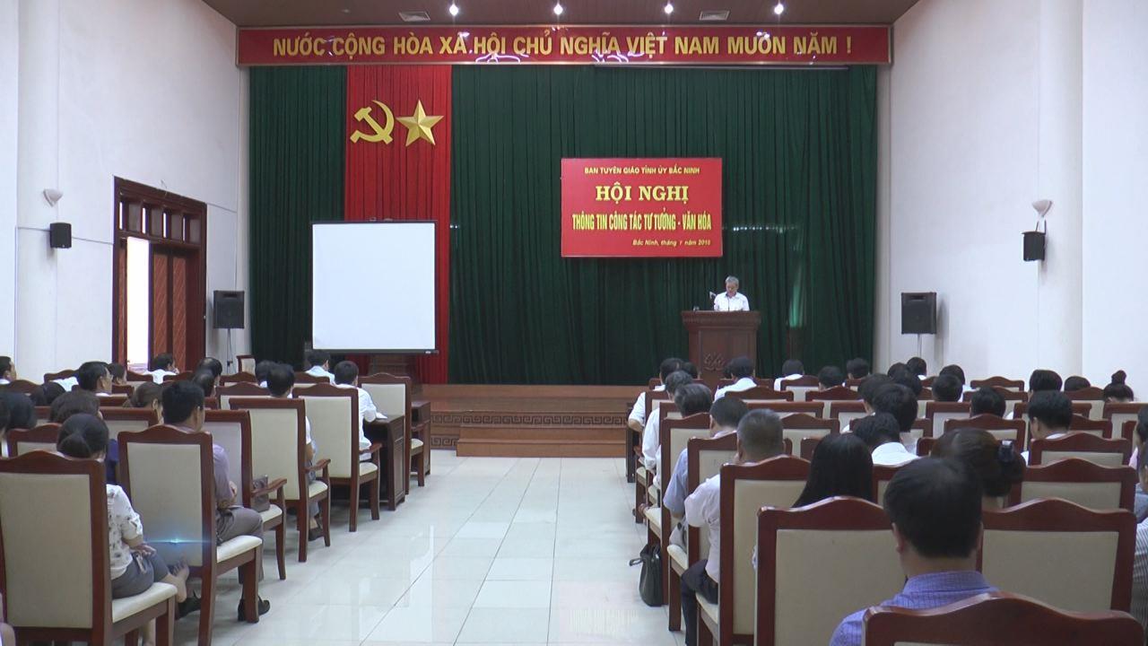 Hội nghị thông tin công tác tư tưởng tháng 7/2018