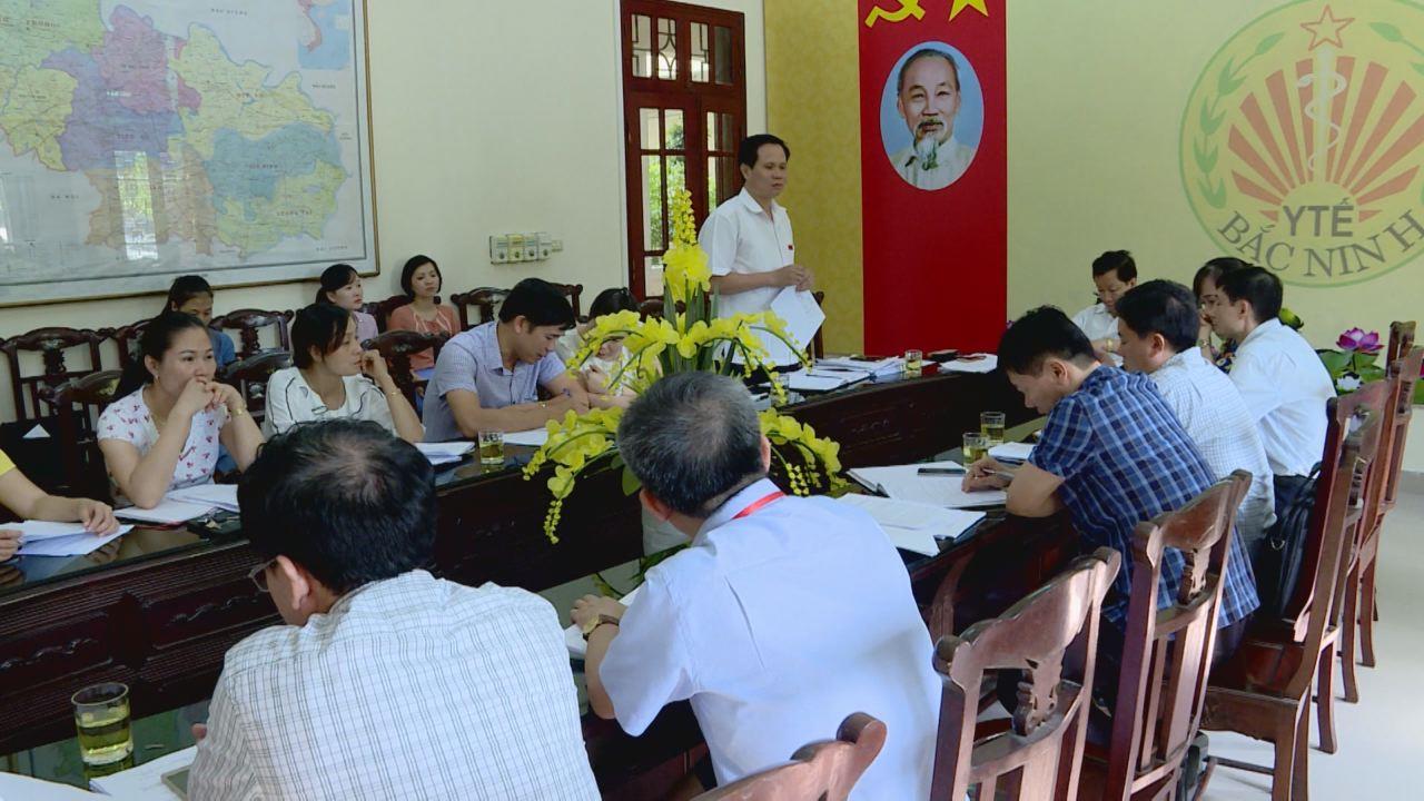 Ban Văn hóa - Xã hội, HĐND tỉnh giám sát tại Sở Y tế