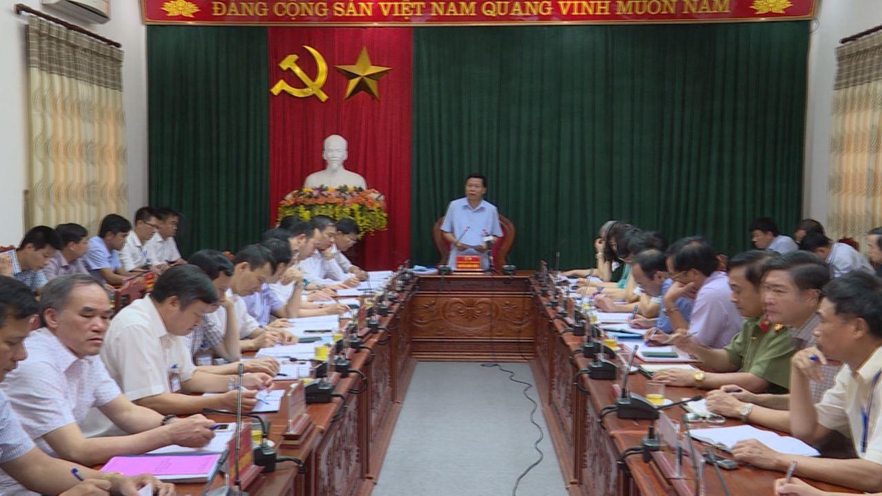 Lãnh tỉnh làm việc tại thị xã Từ Sơn