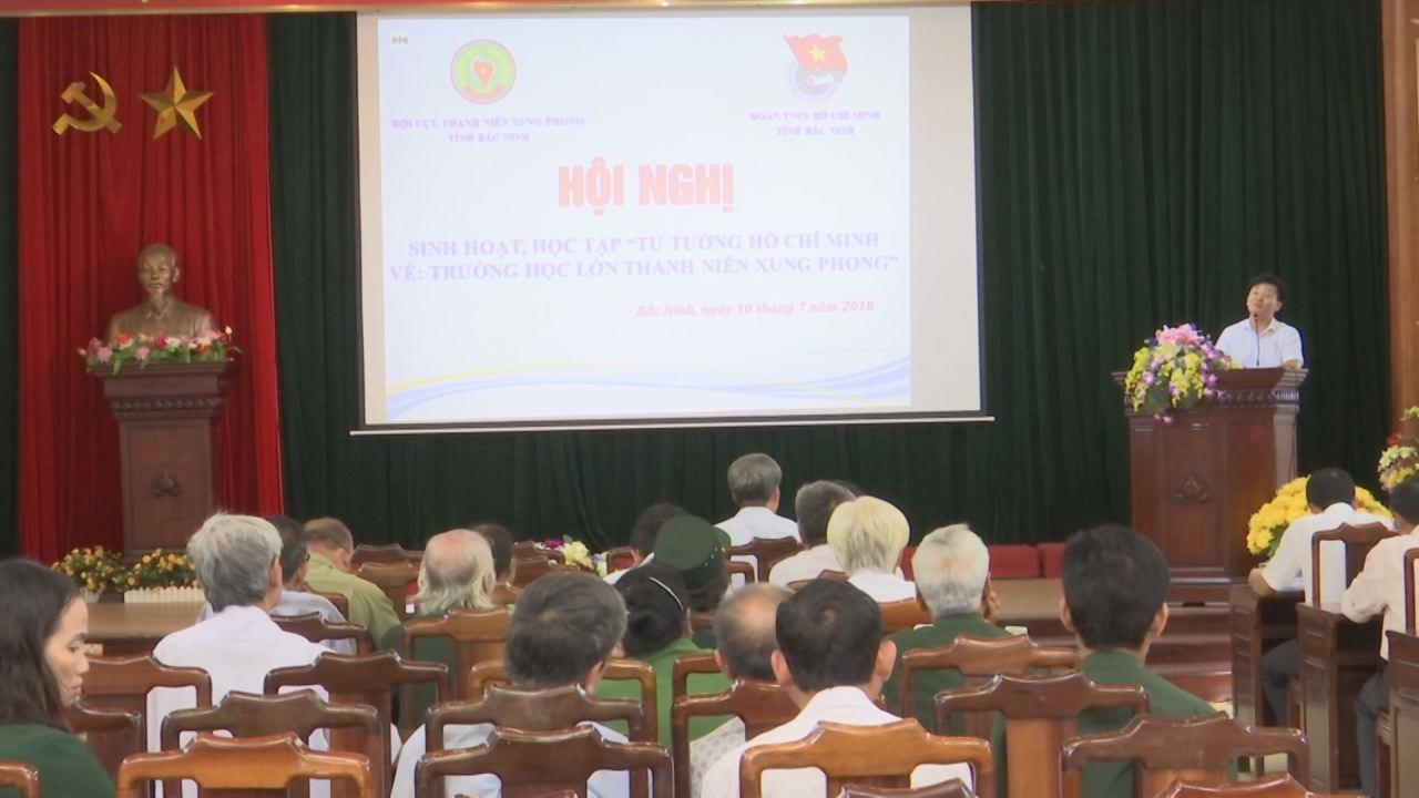 Hội Cựu thanh niên xung phong học tập “Tư tưởng Hồ Chí Minh về trường học lớn thanh niên xung phong”