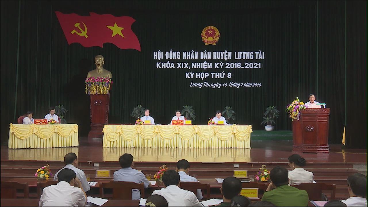Kỳ họp thứ 8, HĐND huyện Lương Tài khóa XIX, nhiệm kỳ 2016-2021 