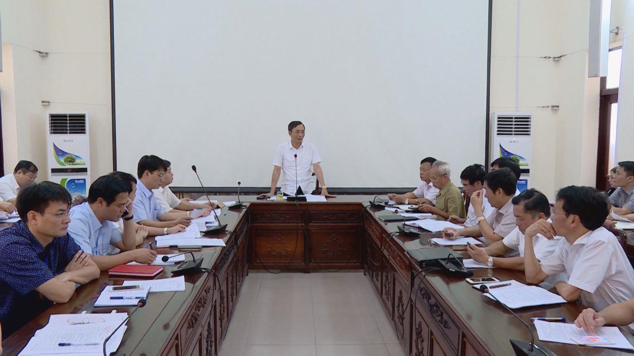 UBND tỉnh họp bàn tổ chức  Lễ truy tặng danh hiệu Anh hùng LLVT nhân dân