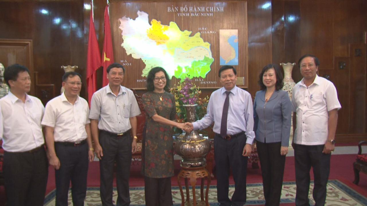 Bí thư Tỉnh ủy tiếp Tổng Giám đốc Bảo hiểm xã hội Việt Nam và lễ công bố Quyết định bổ nhiệm Giám đốc Bảo hiểm xã hội tỉnh Bắc Ninh