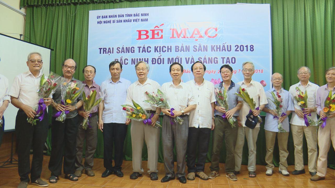 Bế mạc trại sáng tác kịch bản sân khấu năm 2018 