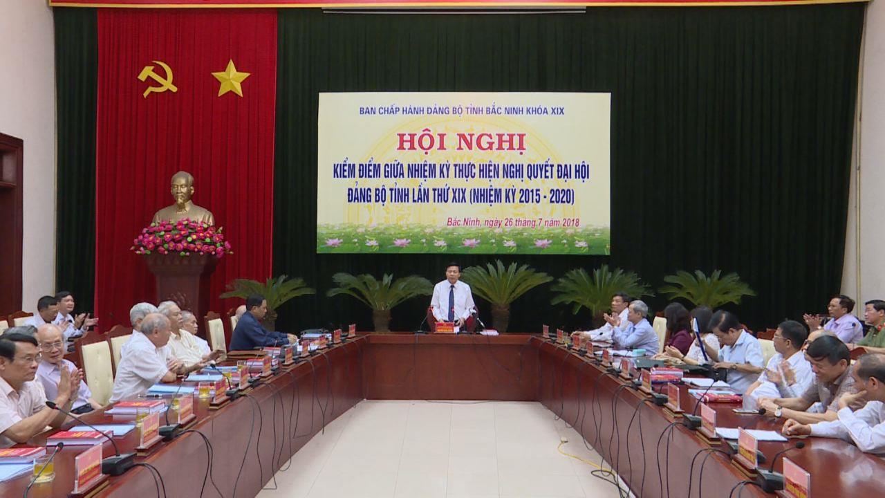Ban Chấp hành Đảng bộ tỉnh: Kiểm điểm giữa nhiệm kỳ thực hiện Nghị quyết Đại hội Đảng bộ tỉnh lần thứ XIX