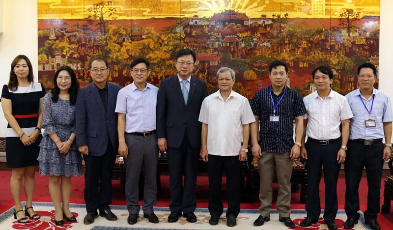 Chủ tịch UBND tỉnh tiếp đoàn đại biểu thành phố Gumi Hàn Quốc
