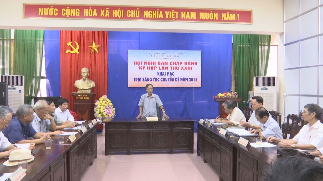 Khai mạc Trại sáng tác văn học nghệ thuật năm 2018