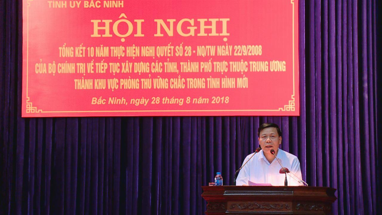 Tổng kết 10 năm thực hiện Nghị quyết số 28 của Bộ Chính trị