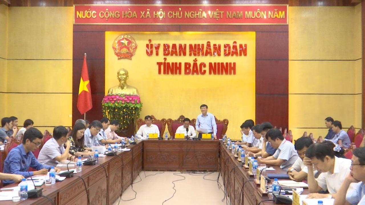Đoàn kiểm tra, khảo sát tình hình thi hành Luật Thủ đô làm việc tại Bắc Ninh