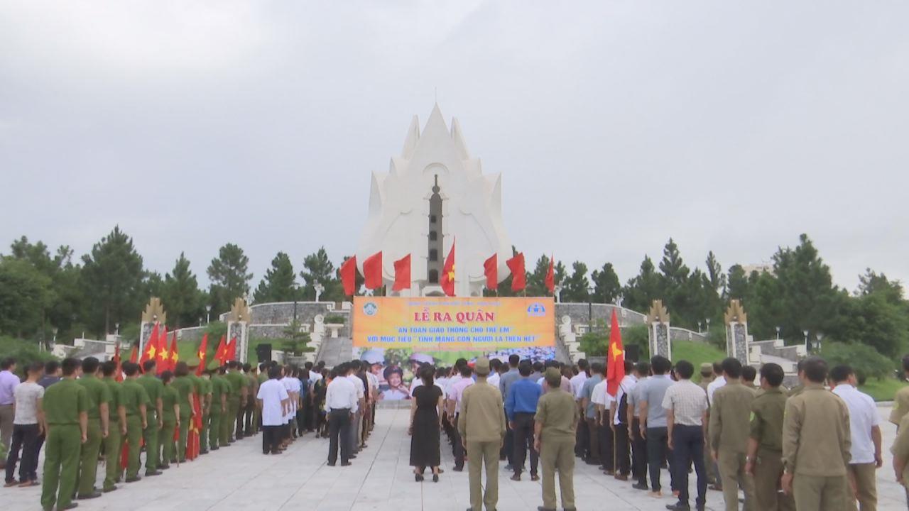 Nhiều địa phương trong tỉnh ra quân Tháng an toàn giao thông năm 2018