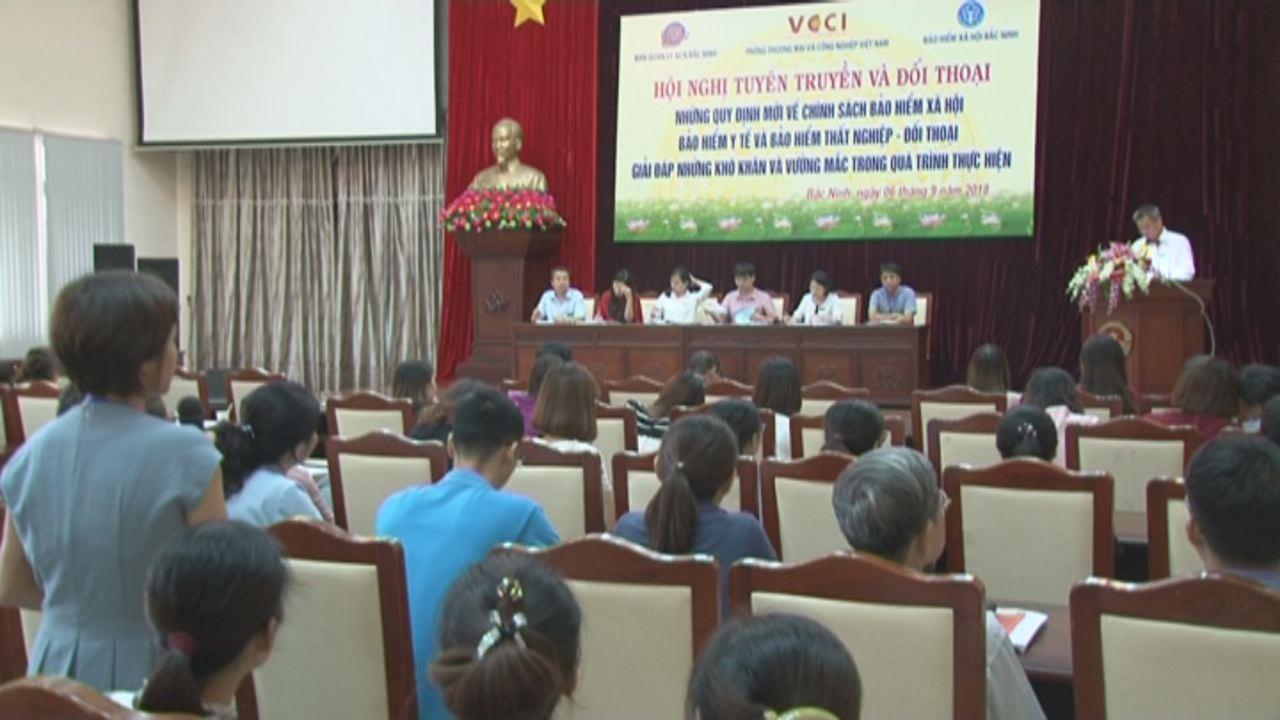 Hội nghị tuyên truyền, đối thoại chính sách Bảo hiểm Xã hội