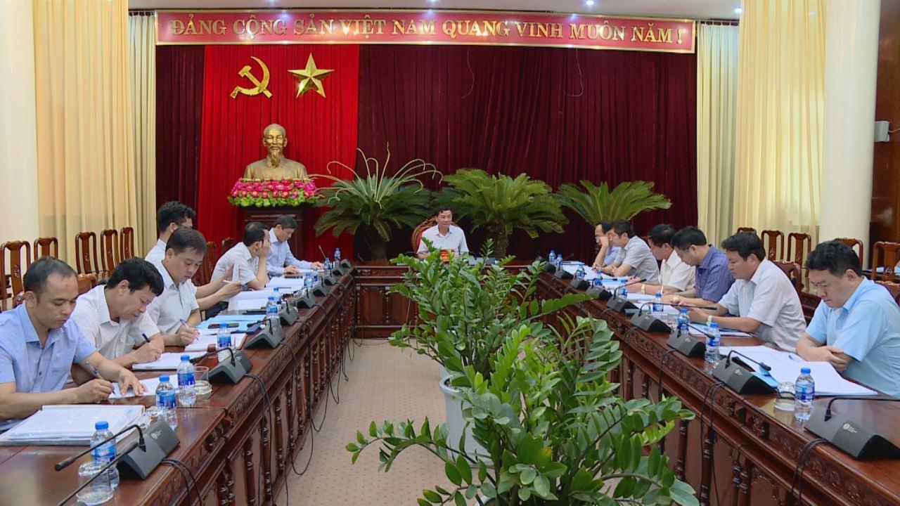 Tỉnh ủy họp bàn thiết kế kiến trúc công trình trụ sở các ban Đảng