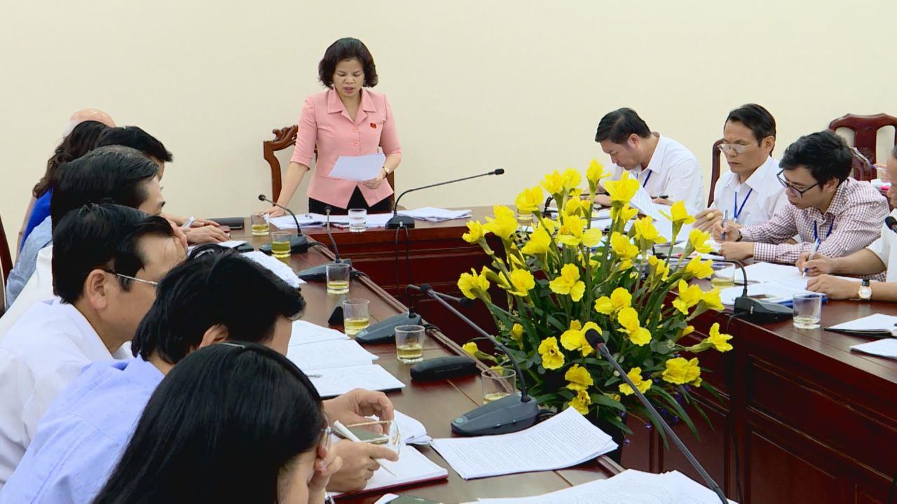 Thường trực HĐND tỉnh giám sát tại Sở Kế hoạch và Đầu tư