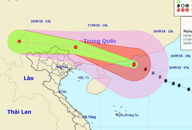 Tin bão trên Biển Đông (Cơn bão số 6)