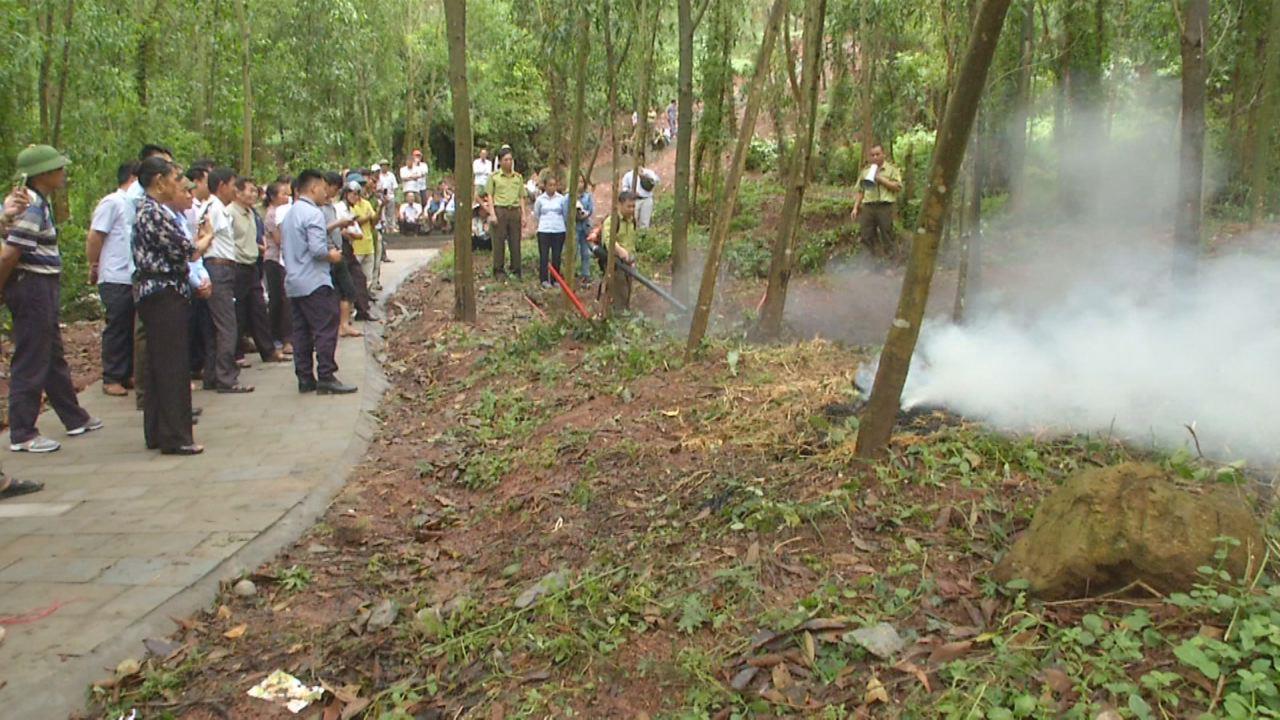 Tập huấn công tác quản lý bảo vệ, phát triển và PCCC rừng năm 2018