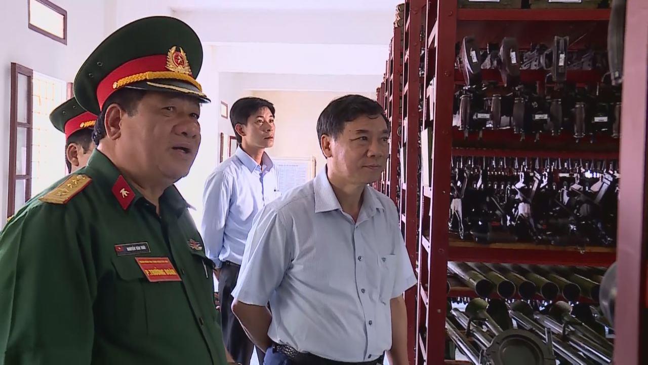 Kiểm tra toàn diện công tác kỹ thuật đối với Bộ CHQS tỉnh