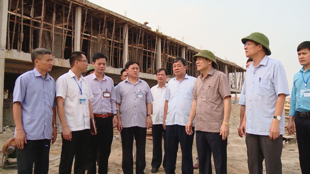 Lãnh đạo tỉnh làm việc với huyện Gia Bình 