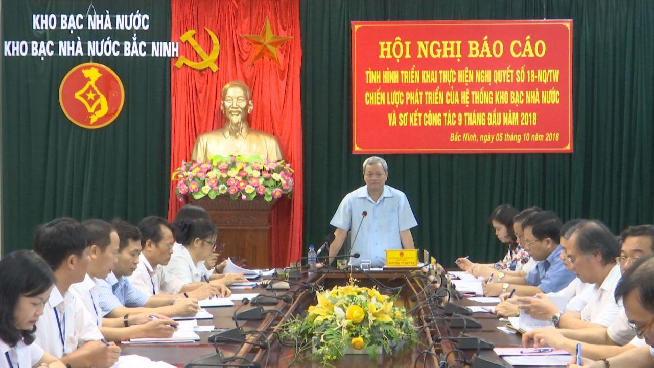 Kho bạc Nhà nước tỉnh triển khai nhiệm vụ những tháng cuối năm