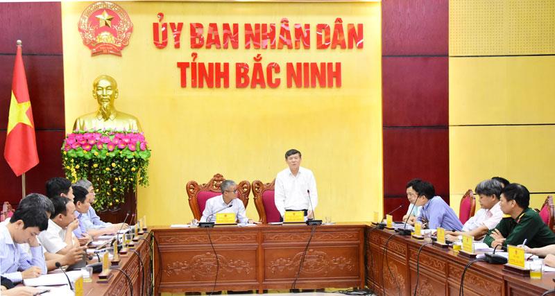 Đoàn kiểm tra Bộ Thông tin và Truyền thông làm việc tại Bắc Ninh