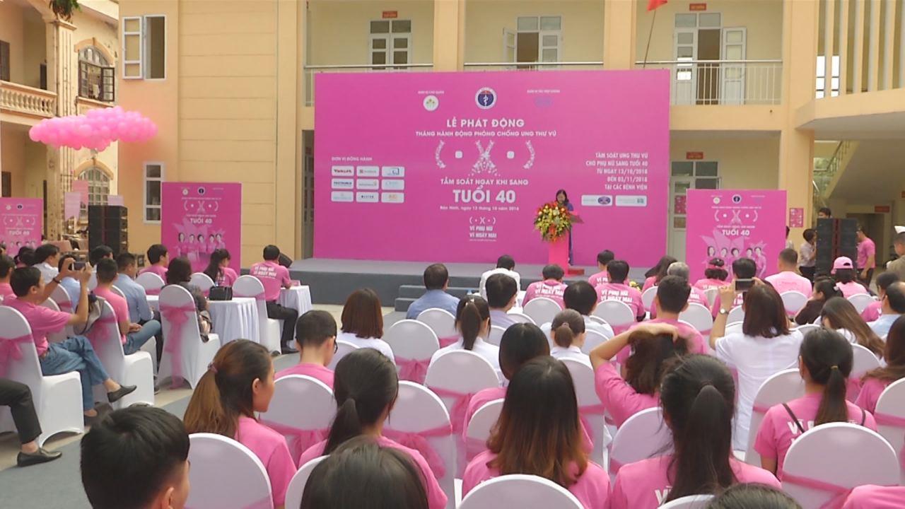 Lễ phát động Chiến dịch khám sàng lọc ung thư vú