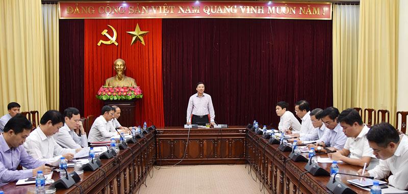 Họp Ban Chỉ đạo Lễ kỷ niệm 60 năm ngày Chủ tịch Hồ Chí Minh về thăm Bắc Ninh