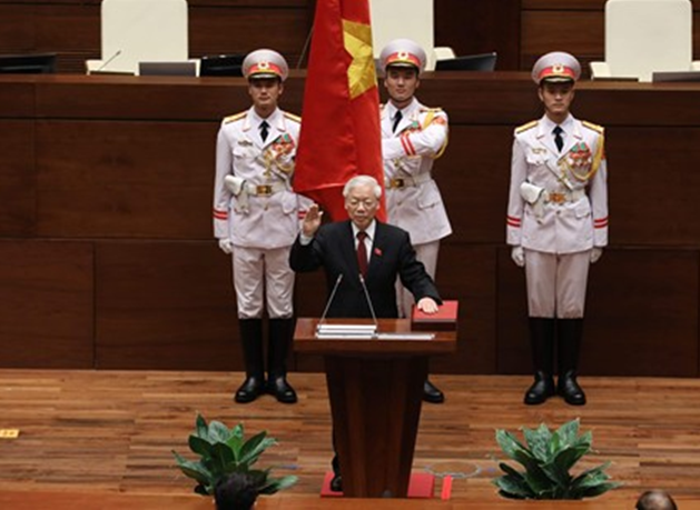 Chủ tịch nước tuyên thệ nhậm chức