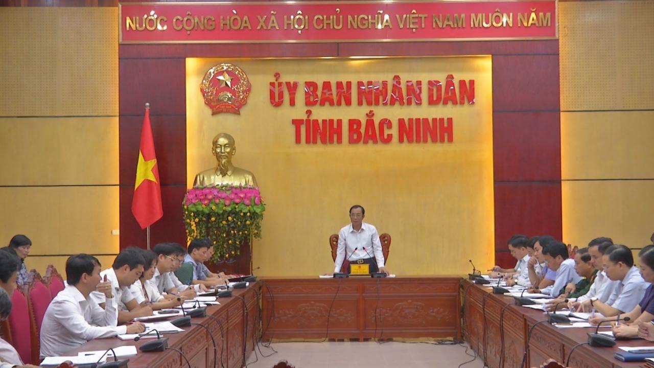 UBND tỉnh họp bàn công tác chuẩn bị Đại hội Thể dục thể thao và Festival “Về miền Quan họ 2019”