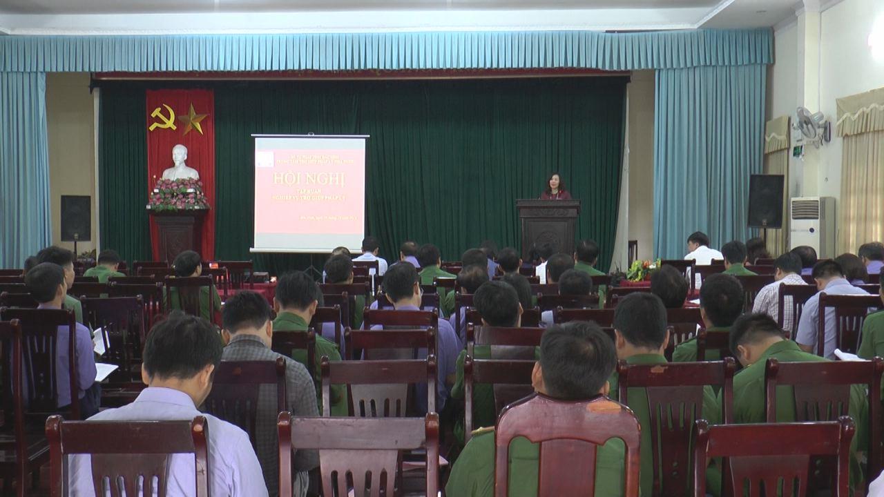 Sở Tư pháp phổ biến nội dung các Thông tư về công tác trợ giúp pháp lý
