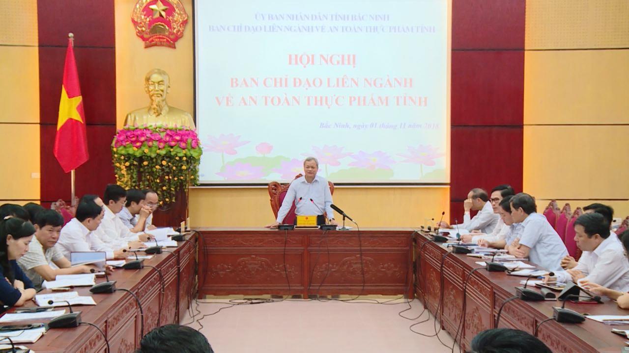 Ban Chỉ đạo An toàn thực phẩm tỉnh đánh giá kết quả hoạt động