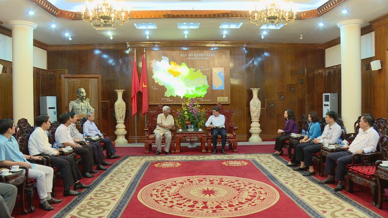 Đồng chí Phạm Thế Duyệt thăm và làm việc tại Bắc Ninh