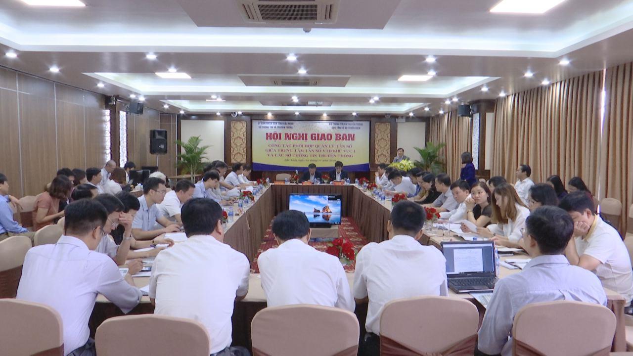 Giao ban công tác phối hợp quản lý tần số vô tuyến điện