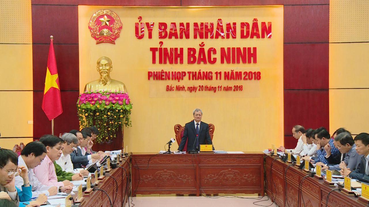 UBND tỉnh họp phiên thường kỳ tháng 11