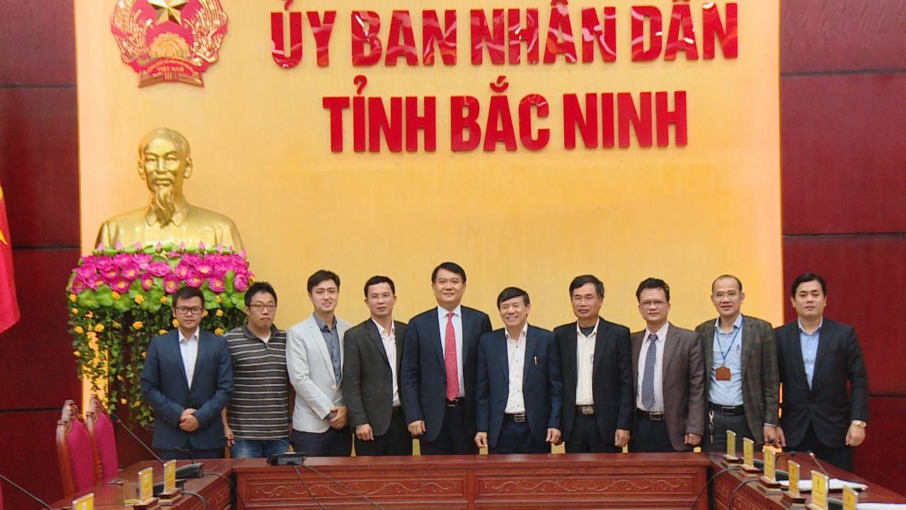 Phó Chủ tịch Thường trực UBND tỉnh làm việc với Cơ quan Xúc tiến thương mại và đầu tư Hàn Quốc giới thiệu về giải pháp thành phố thông minh