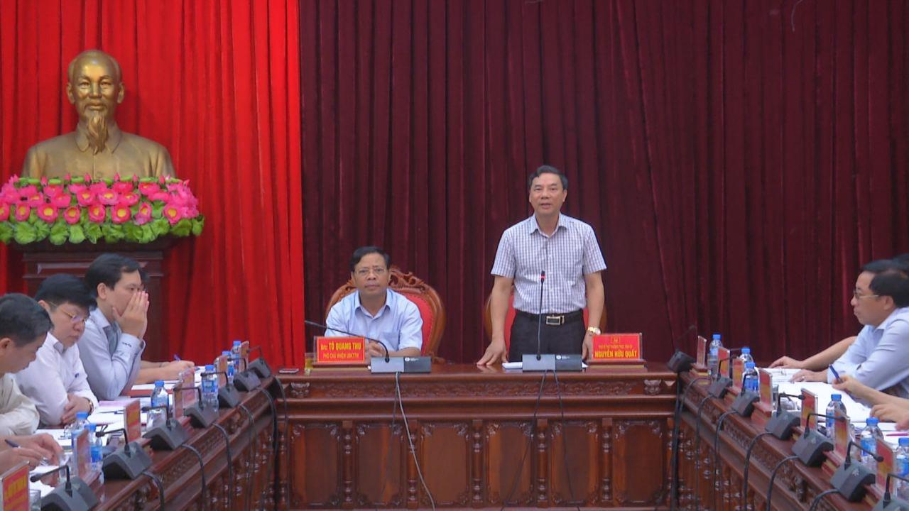 Đoàn công tác Trung ương làm việc với Tỉnh ủy  về công tác kiểm tra, giám sát của Đảng