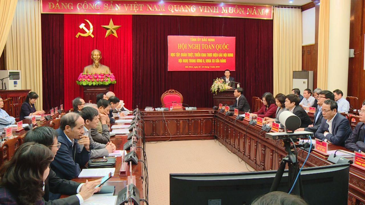 Khai mạc Hội nghị toàn quốc học tập, quán triệt  Nghị quyết Hội nghị T.Ư 8 khóa XII của Đảng