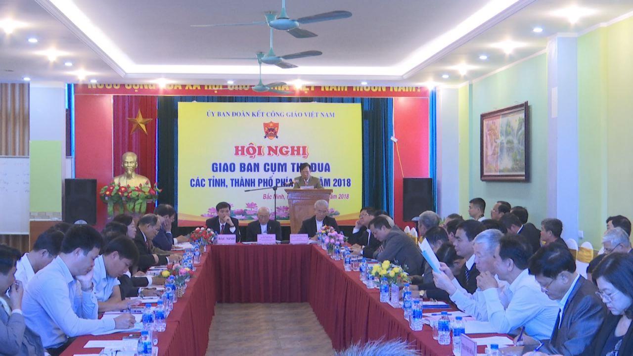 Ủy ban Đoàn kết công giáo Việt Nam giao ban Cụm thi đua các tỉnh, thành phố phía Bắc năm 2018