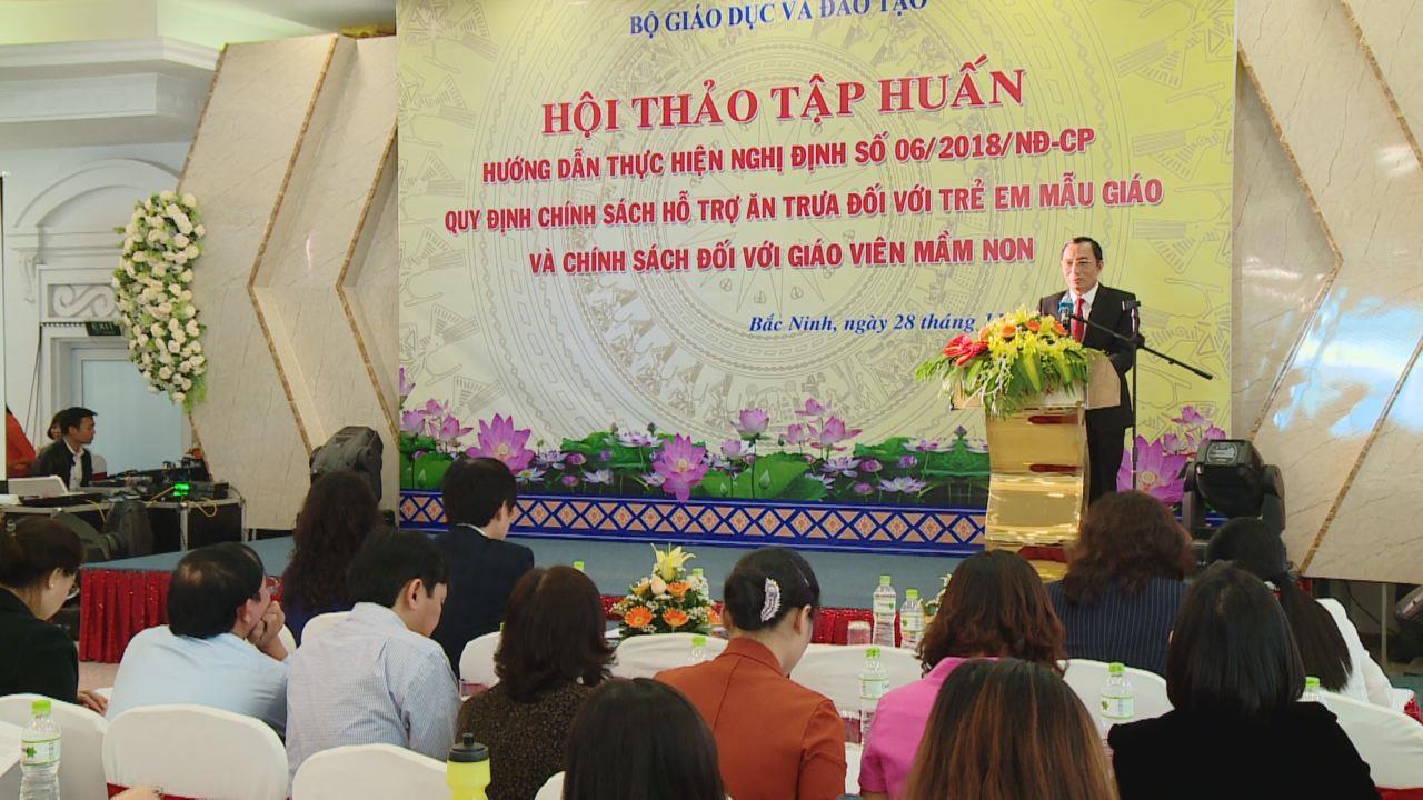 Bộ Giáo dục và Đào tạo Hội thảo hướng dẫn thực hiện Nghị định số 06