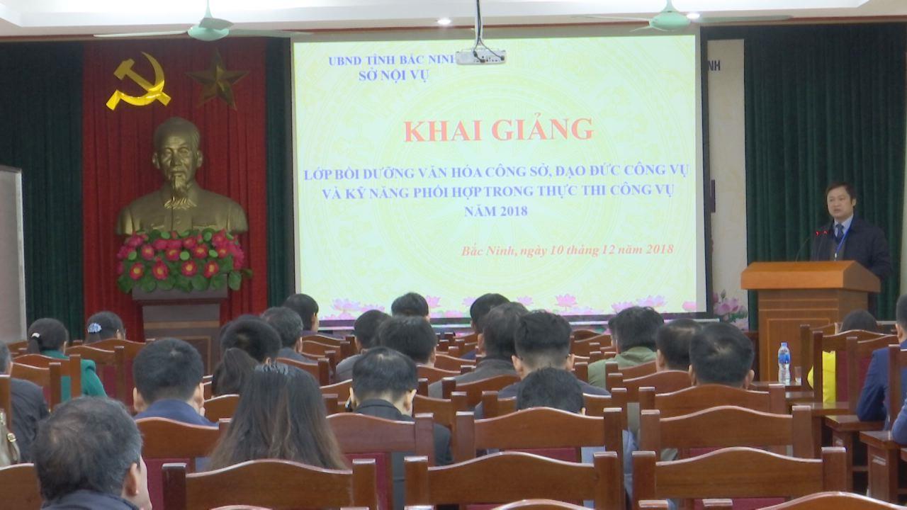Sở Nội vụ tổ chức bồi dưỡng kỹ năng phối hợp trong thực thi công vụ
