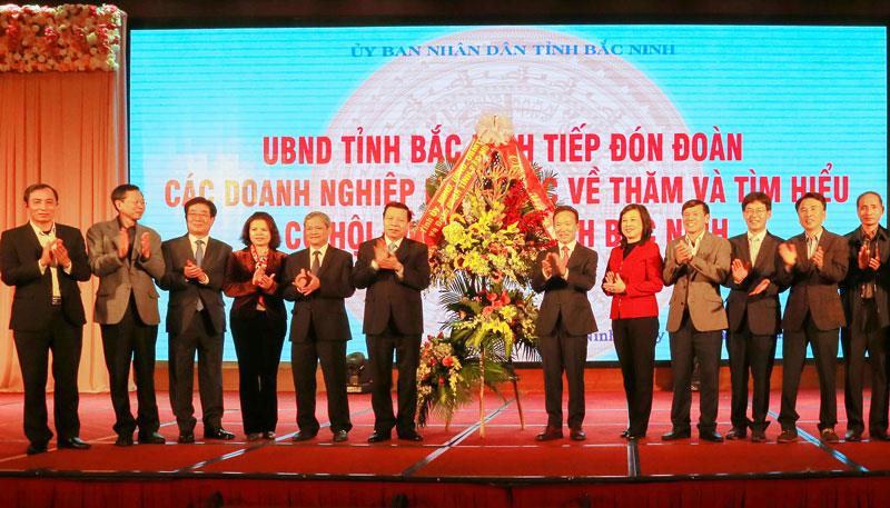 Lãnh đạo tỉnh tiếp 100 doanh nghiệp Hàn Quốc tìm hiểu cơ hội đầu tư tại Bắc Ninh