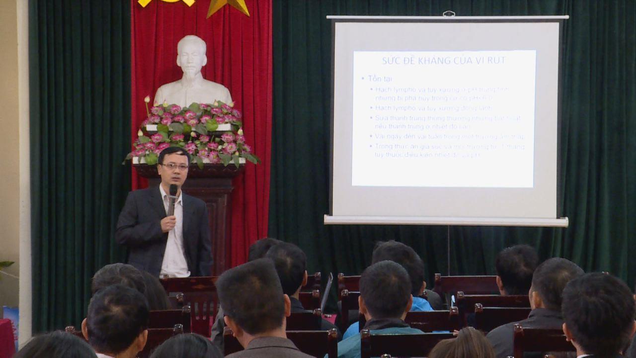 Tập huấn phòng chống dịch bệnh cho đàn vật nuôi