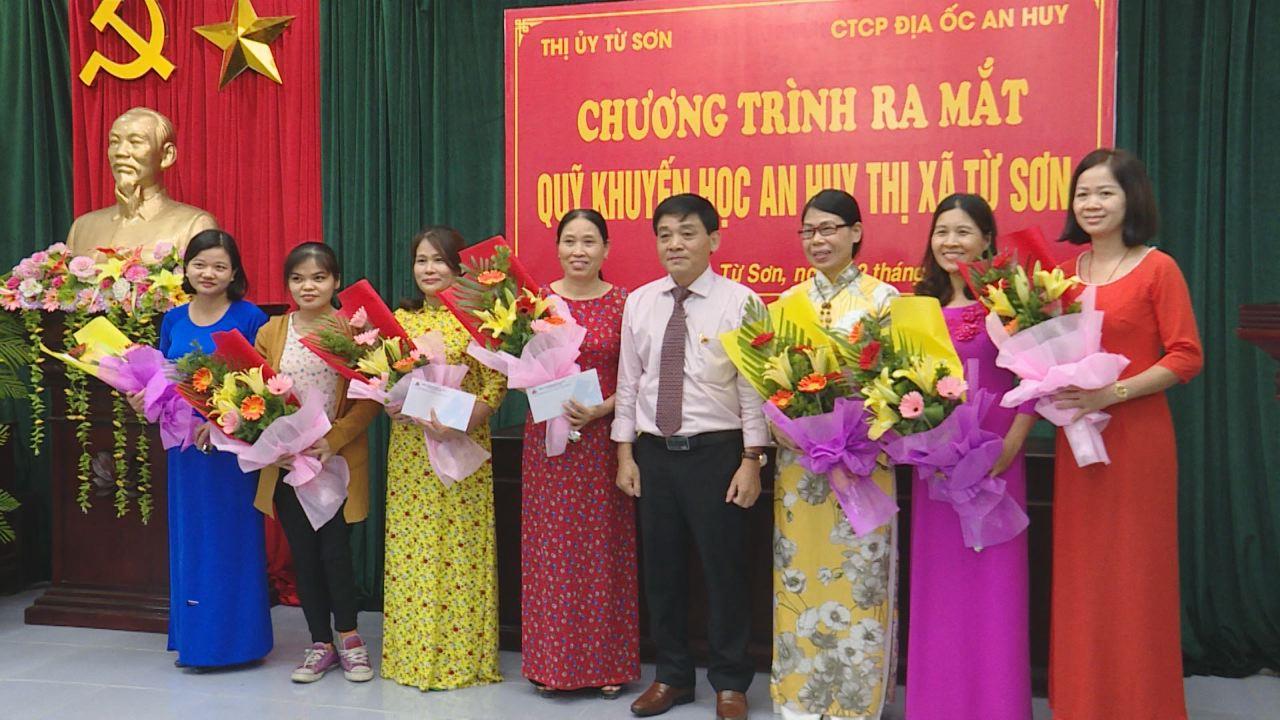 Lễ ra mắt Quỹ Khuyến học An Huy thị xã Từ Sơn 