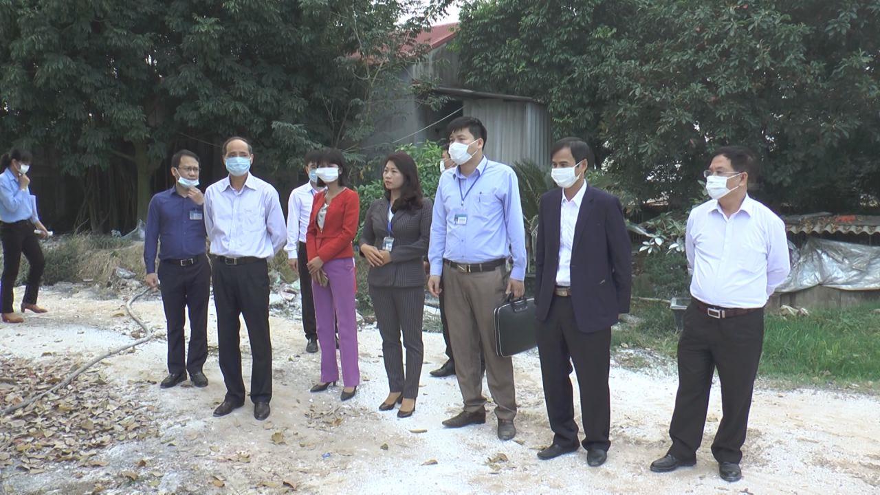  Lãnh đạo tỉnh kiểm tra công tác phòng, chống dịch lở mồm long móng đàn lợn
