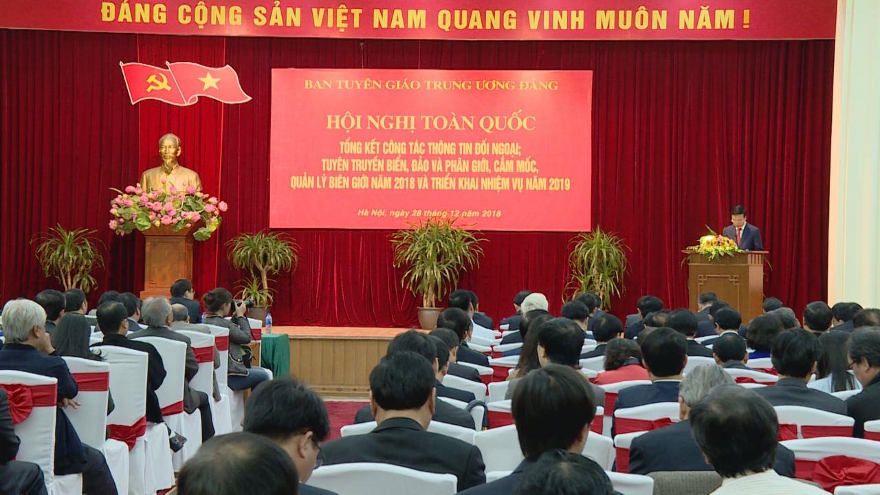 Trực tuyến triển khai công tác thông tin đối ngoại, tuyên truyền biển đảo 2019