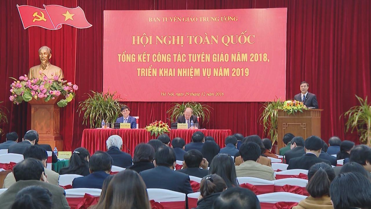 Hội nghị toàn quốc triển khai nhiệm vụ công tác tuyên giáo năm 2019