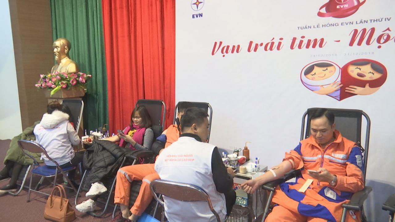Công ty Điện lực Bắc Ninh tham gia hiến máu nhân đạo 