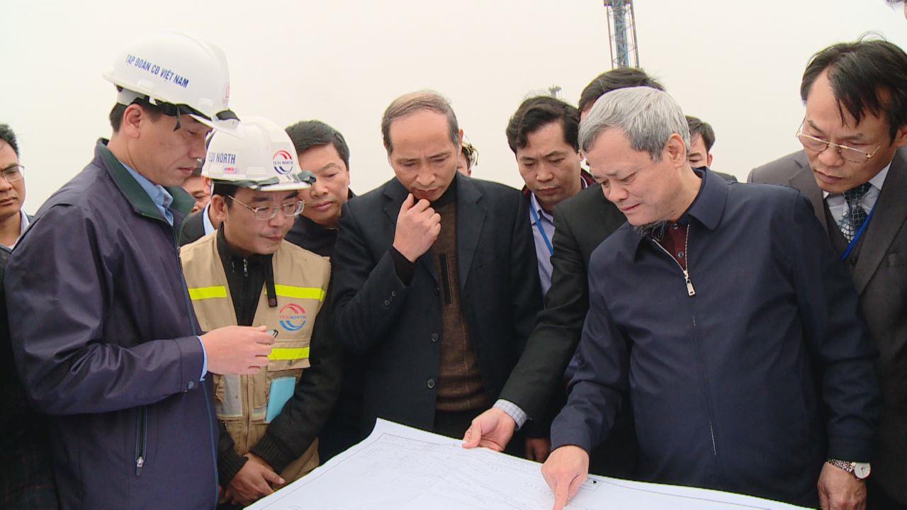 Chủ tịch UBND tỉnh kiểm tra tiến độ thực hiện một số dự án giao thông